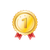 1位